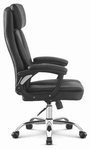 PreHouse Otočná kancelárska stolička Hell's Chair HC-1023 Black