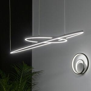 Ideal lux I304458 LED závesné stropné svietidlo ORACLE SLIM | 76W integrovaný LED zdroj | 7050lm | 3000K