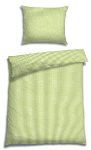 POSTEĽNÁ BIELIZEŇ, seersucker, zelená, 140/200 cm Florella - Obliečky & plachty