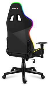 Herná stolička HUZARO FORCE 6.2 RGB LED BLACK