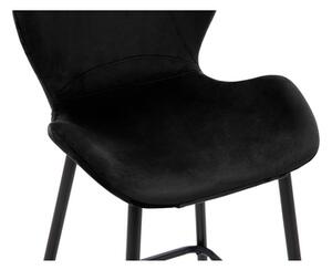 Čierna barová stolička LAIKA