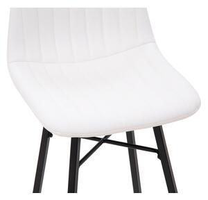 Barová stolička LOMME biela