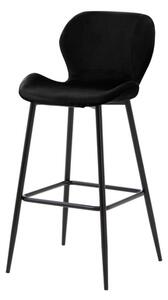 Čierna barová stolička LAIKA