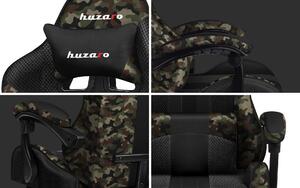 Herná stolička HUZARO FORCE 4.7 CAMO MESH