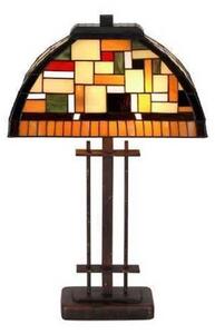 MOSAICA - stolová lampa v štýle Tiffany