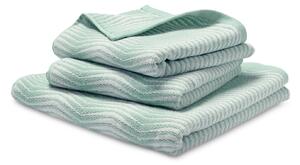 Žakárové uteráky, 2 ks, tyrkysové