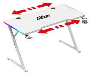 Herný stôl Huzaro Hero 2.5 RGB White