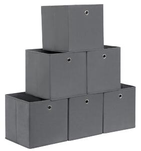 Prehouse Úložné boxy, sada 6 ks, šedé - RFB02G-3