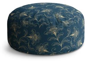 Sablio Taburet Circle Vintage ornamenty: 38x48 cm