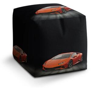 Sablio Taburet Cube Športové auto 1 - 40x40x40 cm