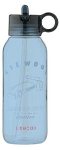 Fľaša na pitie pre deti Yang Tritan Race cars / Classic Navy 500 ml