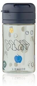 Dětská lahev s brčkem Pavia Play / Dusty Peppermint 500ml
