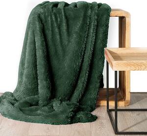 Teplá deka Tiffany 170×210 zelená – DOPREDAJ