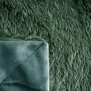 Teplá deka Tiffany 170×210 zelená – DOPREDAJ