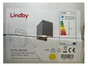 Lindby Lindby - Nástenné svietidlo GERDA 1xGU10/50W/230V LW0346 + záruka 3 roky zadarmo