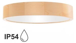 Temar Kúpeľňové stropné svietidlo CLEO 4xE27/24W/230V IP54 pr. 47,5 cm borovica TM0120 + záruka 3 roky zadarmo
