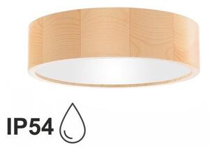Temar Kúpeľňové stropné svietidlo CLEO 2xE27/24W/230V IP54 pr. 27,5 cm borovica TM0116 + záruka 3 roky zadarmo