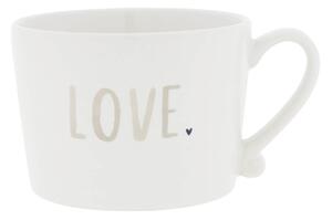 Keramický hrnček White / Love 240 ml