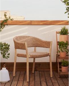 POLA záhradná stolička Hnedá