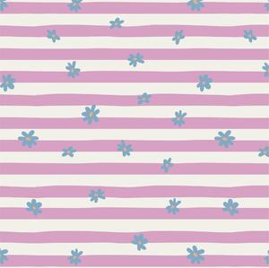 Papierové servítky Blue Flowers / Pink Stripes – 20 ks