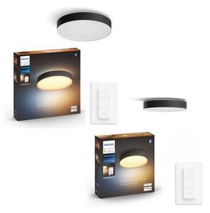 Philips - SADA 1x stmievateľné LED svietidlo Hue ENRAVE 33,5W/230V + 1x stmievateľné svietidlo 9,6W + diaľkový ovládač
