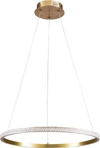 LED luster na lankách DIANA LED/25W/230V 4000K pr. 50 cm zlatý
