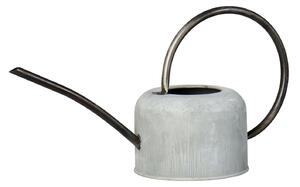 Kovová krhlička na polievanie Grey / Black 0,9 l