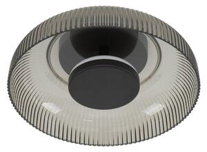 ITALUX WL-36482-GR-LED Stropné svietidlo PASSO LED/8W/230V 3000K priemer 25 cm dymové/čierne
