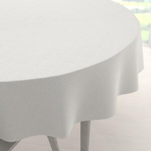 Biante Teflónový okrúhly obrus Milano TF-049 - smotanový Ø 40 cm