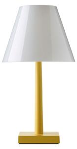Stolové Lampa Rotaliana, Dina+, stmievateľné, Žltá, Obývacia izba, Kov, Dizajnový