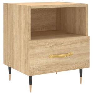 Nočný stolík dub sonoma 40x35x47,5 cm kompozitné drevo