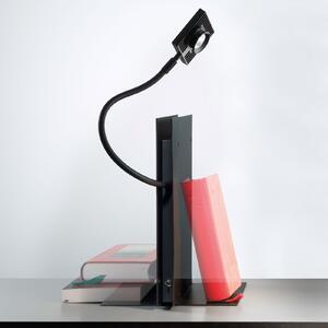 Stolové Lampa Ingo Maurer, LED´s Oskar, Čierna, Spálňa, Kov, Dizajnový