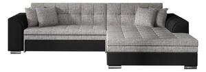 Rohová rozkladacia sedačka PALERMO, 294x80x196 cm, berlin 01/soft 11, pravá