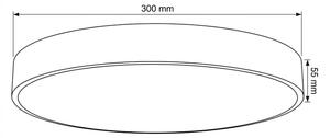 Brilagi - LED Stropné svietidlo POOL LED/36W/230V 3000/4000/6000K pr. 30 cm béžové