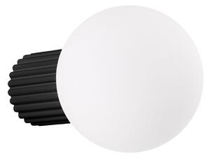 Nástenné Svietidlo SOLLUX LIGHTING, ORBI, stmievateľné, Čierna, Kúpeľňa, Hliník