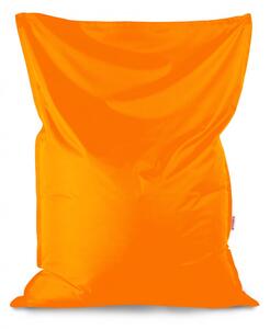 Vankúš na sedenie oranžový nylon