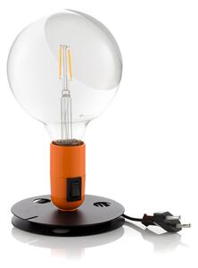 Stolové Lampa FLOS, Lampadina, Oranžová, Obývacia izba, Kov, Dizajnový