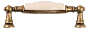 Úchytka Bosetti Marella ALA / staromosadz porcelán / 96 mm