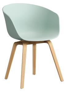 Jedálenská stolička AAC 22, Oak / Dusty mint – HAY