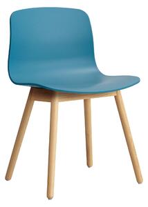Jedálenská stolička AAC 12, Oak / Azure blue – HAY