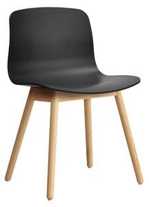 Jedálenská stolička AAC 12, Oak / Black – HAY
