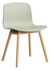 Jedálenská stolička AAC 12, Oak / Pastel green – HAY