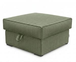 Taburet SMART COSARO s úložným priestorom 65x65 cm, mentolový