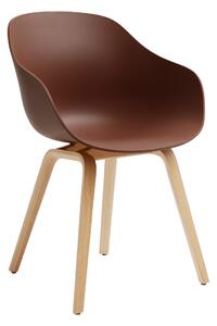 Jedálenská stolička AAC 222, Oak / Soft brick – HAY
