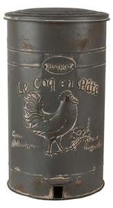 Vintage odpadkový kôš Le Coq en Pate - Ø 27*45 cm - Clayre & Eef