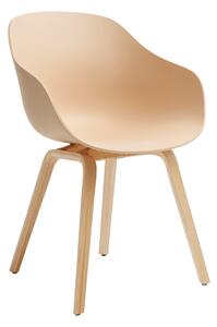 Jedálenská stolička AAC 222, Oak / Pale peach – HAY