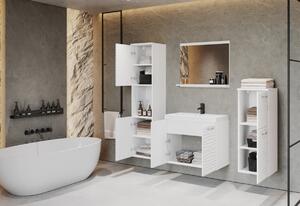 Kúpeľňová zostava ALOMA 2 s umývadlom, biela