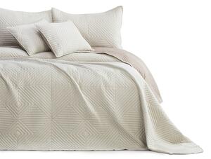 AmeliaHome Prehoz na postel Softa beige - cappucino, 220 x 240 cm