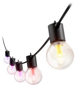 8721103063717 Philips Hue White and color gradient Low volt Festavia vonkajšia svetelná reťaz - 10 žiaroviek LED 8,6W/500lm 1000-20000K+RGB IP65 čierna, bez napájania