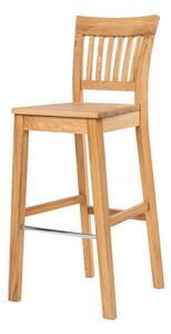Barová stolička Raines z olejovaného dubového dreva